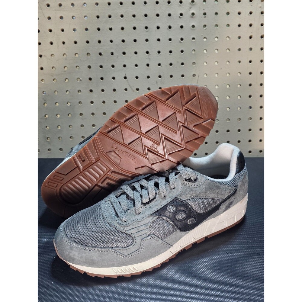 New RETRO Saucony Shadow 5000 Gray Black Men’s size 10 Sneakers SHOES S70665-71 - Picture 4 of 13
